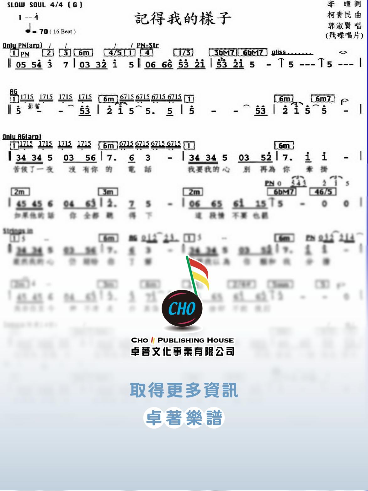 記得我的樣子